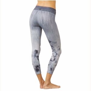 Prana Marble Gray and Blue Leggings